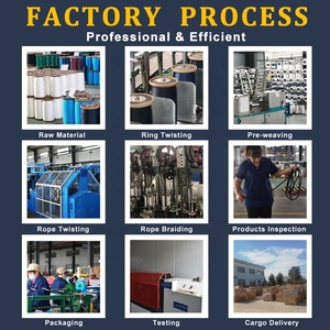 Dây Thừng Thuyền Buồm Bện Đôi 14 Mm <span class=keywords><strong>Polyester</strong></span> Đầy Màu Sắc Tùy Chỉnh, Phụ Tùng & Phụ Kiện Hàng Hải - Product Image 3