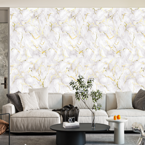 STOCK <span class=keywords><strong>Papier</strong></span> <span class=keywords><strong>peint</strong></span> résistant à l'huile pour les dessus de <span class=keywords><strong>cuisine</strong></span> Autocollants Panneaux de carreaux de porcelaine Lignes dorées Restaurant Stickers muraux Carreaux de porcelaine - Product Image 2