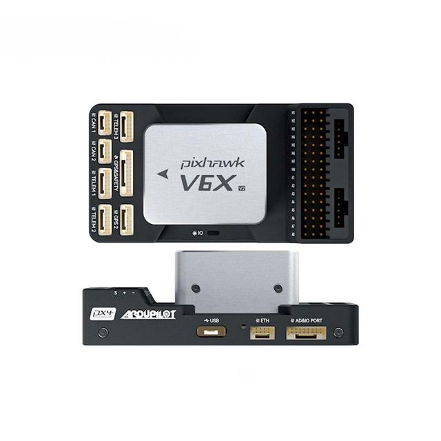 CUAV Pixhawk V6X V2 Flight Controller Standard Triple Redundant Sensors Independent Power Patented Shock Absorption Metal UAV