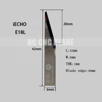 Accessoires pour machine de découpe à lame oscillante IECHO, couteau vibrant en carbure, modèles E13 E16 E17 E18 E21 E26 E41 E19-3 E21 E46 E64