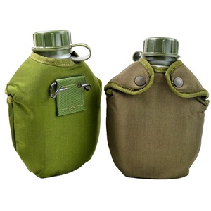 Botella de Agua Táctica Original para Camping, Cantimplora Noruega M48 con Bolsas - Product Image 1