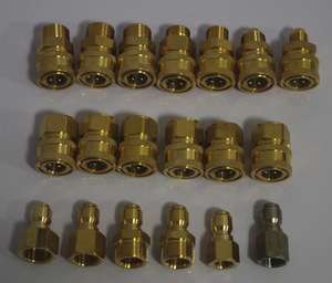 Conector/Adaptadores de lavadora a presión 3/8 Conector rápido para pistola de agua de lavado de automóviles - Product Image 5