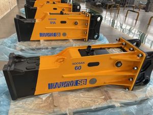 SOOSAN SB60 Type de boîte disjoncteurs hydrauliques accessoire d'excavatrice avec corps principal ciseaux tuyaux boîte à outils Kit de charge de gaz - Product Image 4