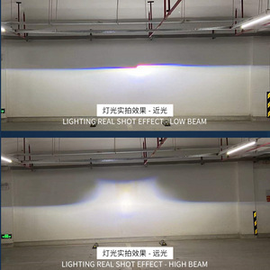 FANKAI ไฟหน้า LED H4 60W เลนส์ลำแสงคู่สำหรับการอัพเกรดรถยนต์ - Product Image 3