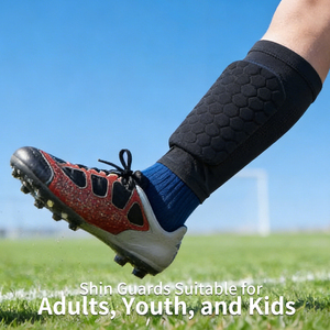 <span class=keywords><strong>Espinilleras</strong></span> <span class=keywords><strong>de</strong></span> fútbol Honeycomb - Protectores <span class=keywords><strong>de</strong></span> pantorrilla y piernas transpirables con compresión para protección deportiva - Product Image 6