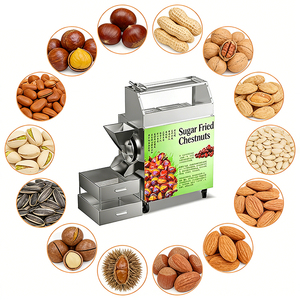 Machine à torréfier les amandes pour boulangerie, agitation douce, contrôle précis de la température, sans écrasement - Product Image 5