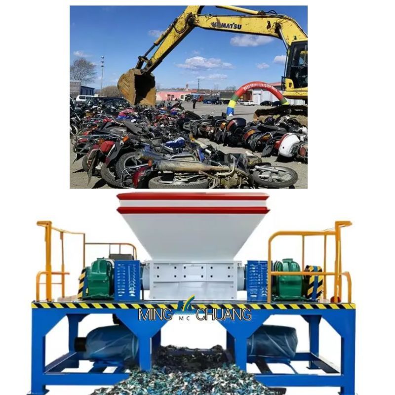 Waste Metal Steel Scrap Shredder Scrap