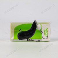 TG 30mm 37mm Mini VIB Winter Vibrations-Crankbait Ratlin Harter Kunststoff-Kunstköder für Eisbarsch-Angelausrüstung