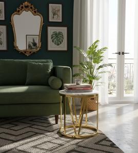 Table console moderne minimaliste en aluminium pour salon, salle à manger, chambre, hôtel et appartement - Product Image 3