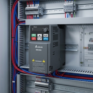 Variateurs de fréquence VFD2A5ME11ANNAA, 0,5 CV 0,4 kW 115 V 2,5 A HD 2,7 A ND 1ph IP20 599 Hz Cadre A3 - Product Image 1