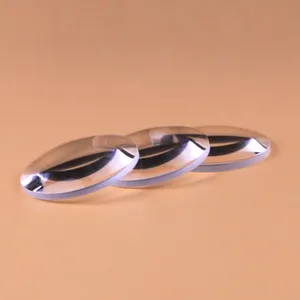 Óptica CaF2 de vidrio Plano convexo lente esférica para puntero láser