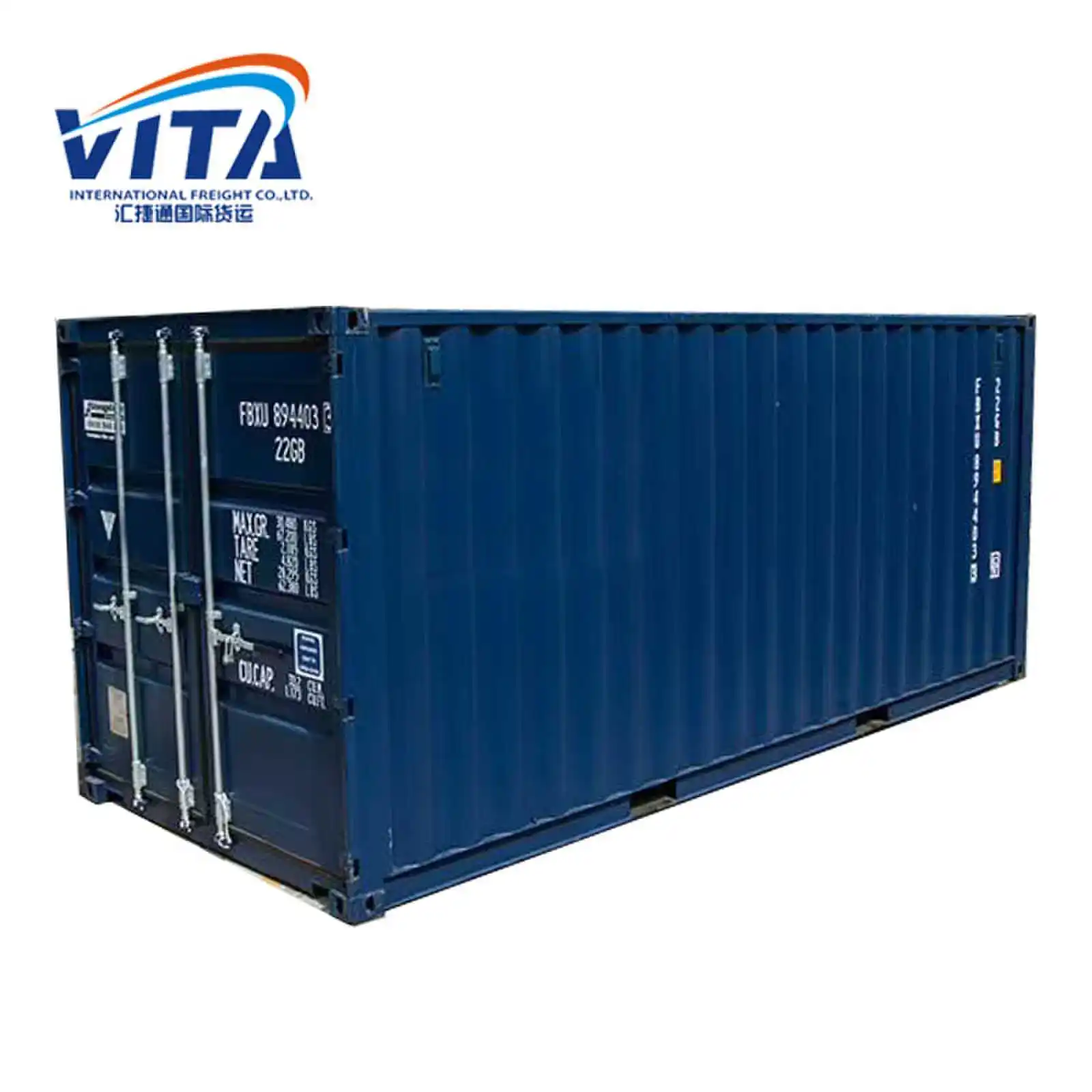 hot selling shipping container new and used second 20GP 40GP in tianjin nansha shekou to Finland Norway Sweden