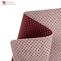 Cuir synthétique PVC perforé et gaufré de 1,2 mm, résistant à l'abrasion, pour sièges de voiture et chaises