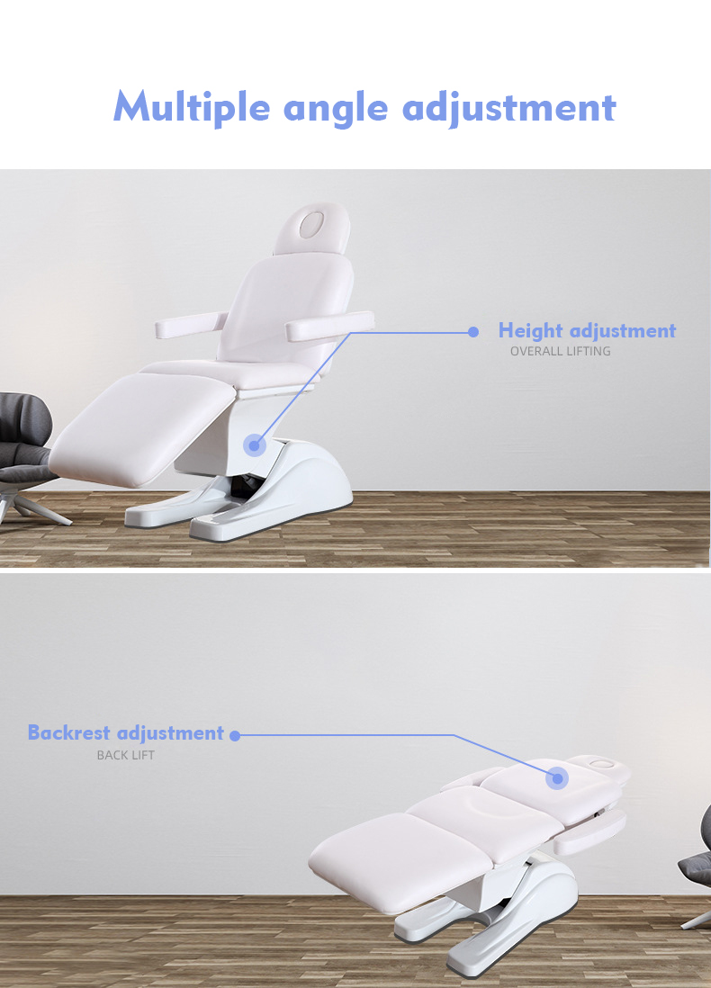 folding spa electric beauty bed commercial furniture