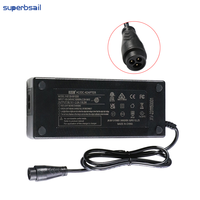 Chargeur de batterie au lithium pour vélo électrique, scooter, roue d'équilibre, chargeur 58,1 V 2 A, prise Baming pour les modèles de scooter Dualtron 60 V