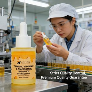 Sérum Visage Éclaircissant <span class=keywords><strong>Anti</strong></span>-Âge au Curcuma, Vitamine C et Niacinamide, Marque Blanche, Vente en Gros, Fabrication Professionnelle - Product Image 3