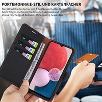 Étui de téléphone personnalisé en cuir PU effet peau de litchi avec 3 emplacements pour cartes pour Samsung A54 A34 A24 A14 A33 A53 A73 A72 5G