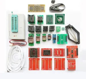 Xgecu u11 artı USB çip programcı + 27 adaptör soketi SOP8 klip 1.8V Nano Nor flaş 24 93 25 MCU Bios EPROM AVR programcı