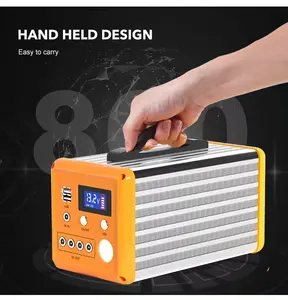 120W 84wh Certified Back-up Portable Lead- Acid Battery Power Station Energy Generator