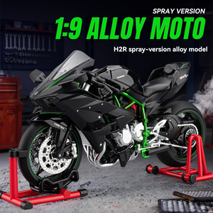 <span class=keywords><strong>รถ</strong></span>โมเดล Kawasaki Ninja <span class=keywords><strong>H2R</strong></span> สเกล 1:9 รุ่นใหม่ล่าสุด ปี 2026 ของ JY พร้อมคันเร่งแบบเปิด-ปิด ฉีดน้ำได้ ของเล่นไฟฟ้าสุดสนุก ของเล่นโลหะไฮเทคสุดล้ำ - Product Image 2