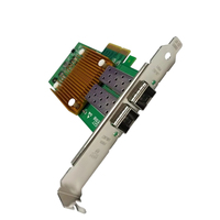 Adaptateur de serveur PCIE Gigabit Intel I350AM2 basé sur 1 SFP à deux ports fibre optique
