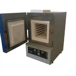 Precio de 1200 1400 1600 Grado Horno de contenido de cenizas de laboratorio Fábrica de horno de mufla de alta temperatura