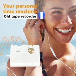 Reproductor de Cassette OTG portátil antiguo reproductor de grabadora de Radio de cinta BT con parada automática y reproductor de música nostálgico - Product Image 6