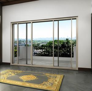 Geze tự động trượt hệ thống cửa kính lớn cửa pergola cửa với ma thuật nhôm S hồ sơ thiết kế hiện đại không thấm nước - Product Image 4