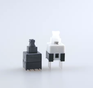 5.8x5.8 7x7 8x8 8.5x8.5mm माइक्रो स्विच पुश बटन 3/6 पिन सिंगल/डबल रो डी सी 12 वी 50मा लैचिंग और नॉन लेचिंग - Product Image 1