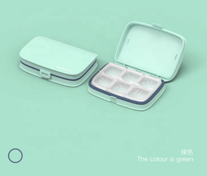 Organizador de Pastillas, Apto para Personas con Artritis, Libre de BPA, Estuche de Viaje para Pastillas - Product Image 1