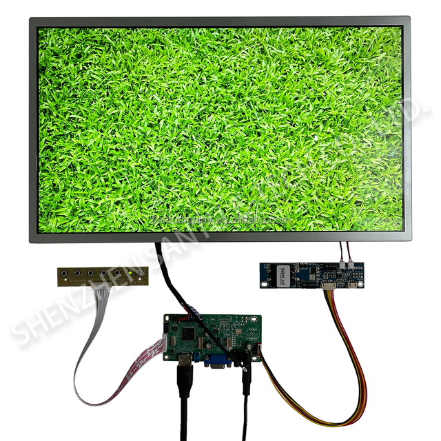 18.5 Inch High Brightness IPS TFT LCD Screen Module 1920*1080 LVDS Interface Normally Black AG Haze Surface Outdoor 1000 Nits