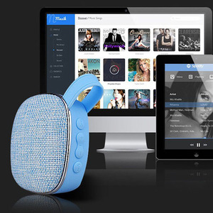 Nhà Máy Trực Tiếp Mini Loa Không Dây Di Động Ngoài Trời Nhỏ <span class=keywords><strong>Wifi</strong></span> Loa Với Thẻ Chèn Tủ Bán Buôn Nhựa Quà Tặng - Product Image 3