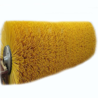 Crosswind New Condition Spiral Wound Brush Wire Center Broom pour le nettoyage des pièces d'équipement-Rotary Power Sweeper Brushes