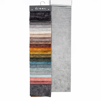 OKL25108 tissu de canapé doux classique, vintage égyptien moderne, velours mat uni, polyester pour la maison