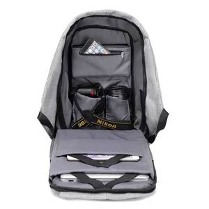 Men Enlarged Waterproof Laptop Usb Charging Mochila Inteligente Slim Smart Anti Theft <b>Backpack</b> - Product Image 2