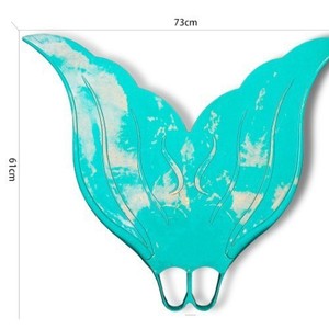 Palmes de plongée pour entraînement, palmes de natation en caoutchouc à talon ouvert, rigides, pour adultes, plongée sous-marine, 73 cm x 61 cm - Product Image 1