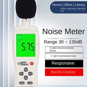 Высокоточный измеритель уровня звука, шумомер, децибелметр AS824 - Product Image 4