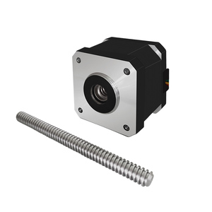 Motor Paso a Paso Samsr de Bajo <span class=keywords><strong>Precio</strong></span>, <span class=keywords><strong>Nema</strong></span> <span class=keywords><strong>17</strong></span> <span class=keywords><strong>Nema</strong></span> 23, Eje Pasante, Sin Tornillo de Guía Integrado, para Máquina de Grabado CNC, Motor de Tornillo Lineal - Product Image 6