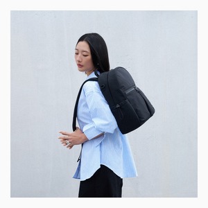 Sac à dos en nylon avec compartiment pour ordinateur portable, sangle de bagage, KEIRYO Luz II 29.5x39cm, pour femme, en stock, Taïwan - Product Image 3