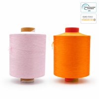 Fil recyclé en nylon 6 DTY - Anti-boulochage, haute ténacité pour le tricotage et le tissage à la machine, teint