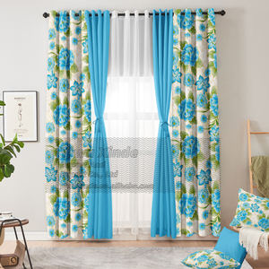 חלון סיטונאי מודפס 10 יח 'וילונות וילונות וילונות וילונות וילונות וילונות וילונות וילונות מודרני באיכות גבוהה עבור חלונות סלון - Product Image 3