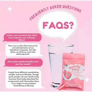 De <span class=keywords><strong>Best</strong></span> Verkochte Producten Van 2025 Huidverzorging 4 In1 Capsules,Glutathion Collageen Capsules Voor Vrouwen - Product Image 2