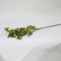 Vente en gros de branche de prune artificielle décorative de 85 cm, faux fruit pour la décoration de la maison, des mariages et des vases, personnalisation possible