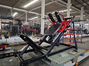 Máquina de Entrenamiento de Fuerza con Placas de Peso para Gimnasio Comercial, Prensa de Piernas, Sentadilla <span class=keywords><strong>Hack</strong></span> - Product Image 6