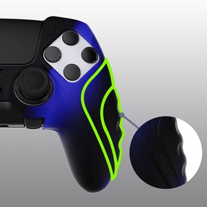 PlayVital <b>Rubber</b> Cover Soft Silicone Case Protector for Playstation 5 Dualsense PS5 <b>Edge</b> Wireless Controller - Product Image 4