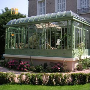 Grande <span class=keywords><strong>serre</strong></span> de jardin de style victorien, décoration de véranda, dôme en <span class=keywords><strong>fer</strong></span> <span class=keywords><strong>forgé</strong></span>, terrasse, <span class=keywords><strong>serre</strong></span> extérieure - Product Image 3