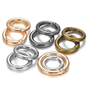 Cá Nhân Tùy Chỉnh Hợp Kim Nhỏ Mùa Xuân Chia Móc Chìa Khóa Vòng Kim Loại Keyring Chuỗi Vòng Carabiner Mùa Xuân Cổng Vòng Snap Khóa - Product Image 1