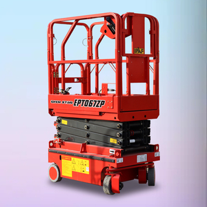 Piattaforma di Lavoro Aerea Elettrica Semovente a Forbice Idraulica 10m per Manutenzione di Stadi e Padiglioni Espositivi - Product Image 4