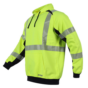 <strong>Supplier</strong> High Visibility Fire Resistant Clothing Function Workwear <strong>Hi</strong> <strong>Vis</strong> Work Fire Resistant Sweatshirt - Product Image 2