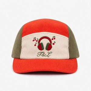 Custom Logo Chenille Patch 7 Panel Corduroy Nylon <b>Waterproof</b> <b>Cap</b> Flat Brim Vintage Wholesale OEM Supplier Factory - Product Image 2